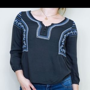 American Eagle Peasant Top